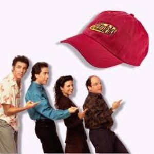 SEINFELD Logo Hat Red